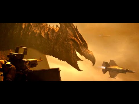 GODZILLA 2 | Rodan Escena | Aviones | Ghidorah | Latino