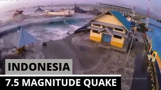 M 7.5 Earthquake & Tsunami Hits Palu (Indonesia) Compilation Part 2 - Sept 28, 2018 / Gempa Palu
