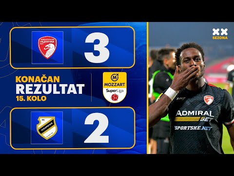 MBSLS 2025/26 - 15.Kolo: RADNIČKI 1923 – ČUKARIČKI 3:2 (2:1)