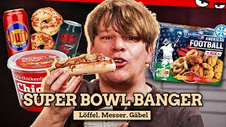 SUPER-BOWL XXL: USA-Special Snacks aus dem Discounter! | Löffel Messer Gäbel