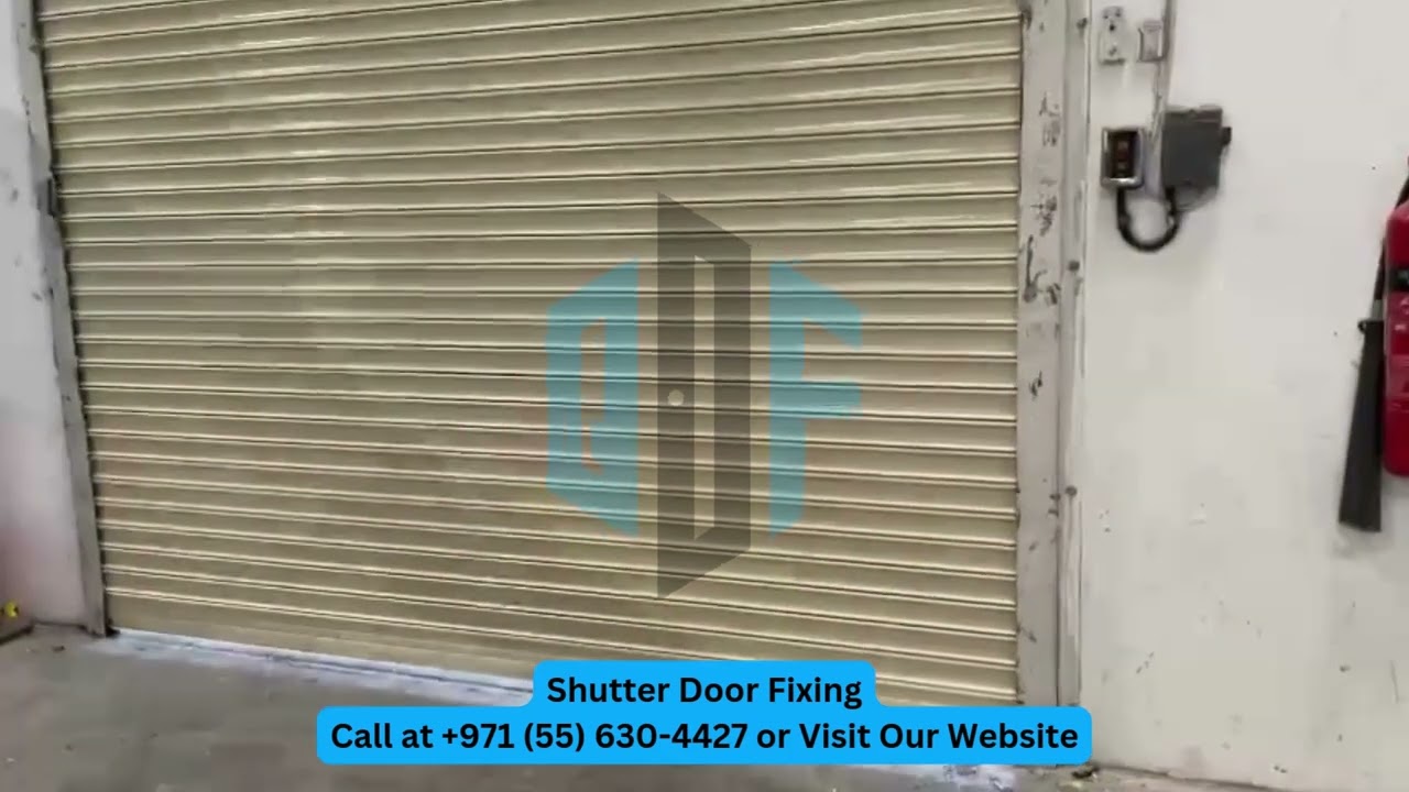 🚪 Professional Shutter Door Repair – Fast, Reliable & Affordable! 🔧