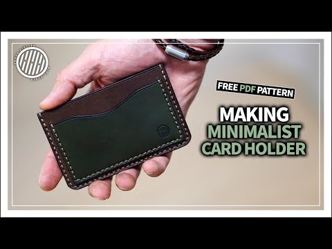 Simple Leather Cardholder : 7 Steps - Instructables