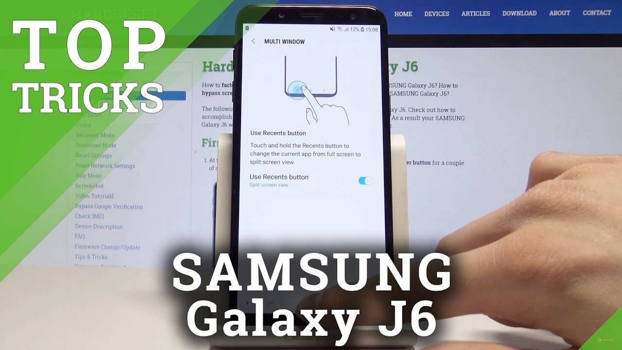 Top Tricks SAMSUNG Galaxy J6 - Hidden Options / Advanced Features / Cool Settings