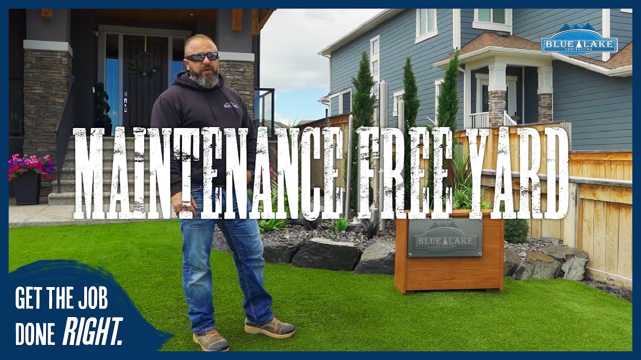 Maintenance Free Yard by Blue Lake Contracting
