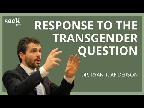 Ryan Anderson — Hoe reageren op transgenderideologie? (SEEK 2022)