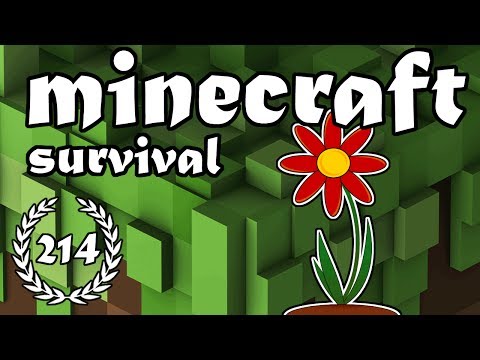 Minecraft Survival - Episode 214 - "A New Garden!"