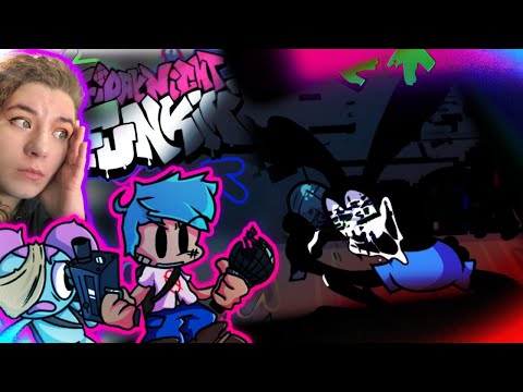 VS CORRUPTED OSWALD IS TOO SHORT! I NEED MORE! | FNF mod Reaction