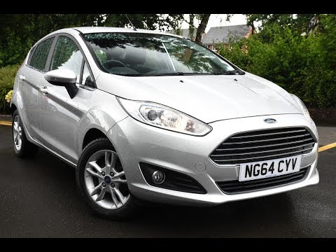 Used Ford Fiesta 1.25 82 Zetec 5dr Moondust Silver 2015
