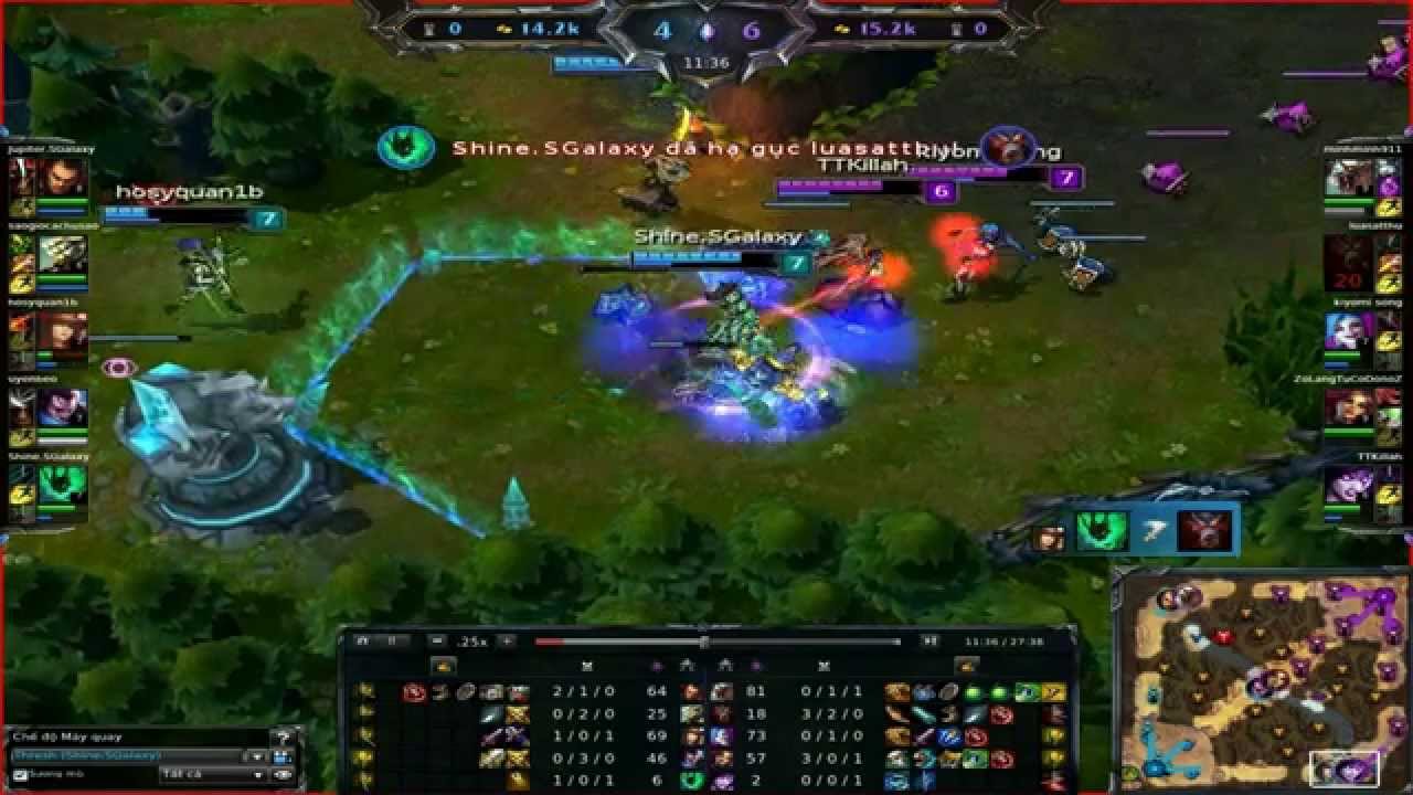 Liên Minh Huyền Thoại: Thresh VN, mong các bác ủng hộ nhiều ^^