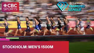 Season's best wins men's 1500m race at Diamond League event in Stockholm, Sweden