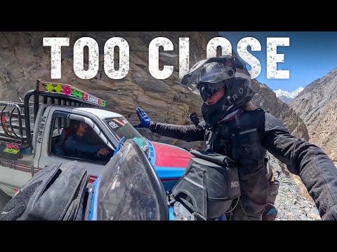A car nearly pushes me OVER THE EDGE - most dangerous road in PAKISTAN 🇵🇰 | S8, EP76