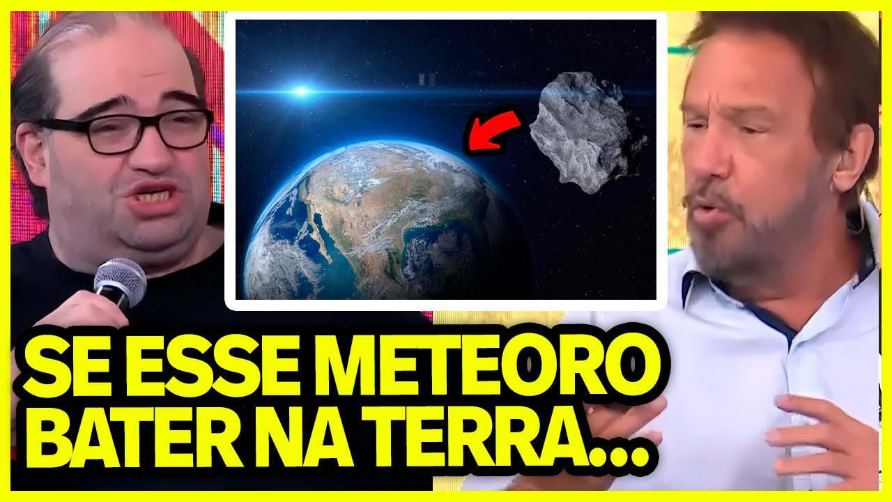 SERGIO SACANI ABRE O JOGO SOBRE O METEORO QUE VAI PASSAR PRÓXIMO DA TERRA