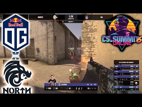 🇫🇮 ALEKSIGOD ! 🇪🇺 OG vs 🇩🇰 NORTH INFERNO (Map2) HIGHLIGHTS - cs summit 6