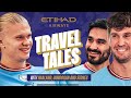 FUN TRAVEL CHAT with Haaland Stones and Gundogan! (You’ll want to see Erling’s impression…)