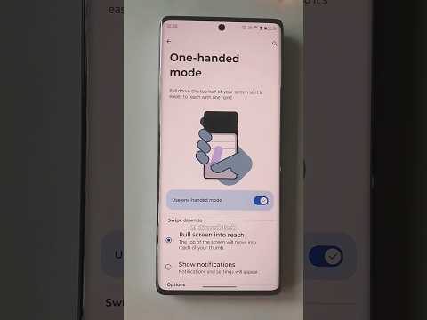 One handed mode in Motorola Edge 50 Fusion #mrnareshtech #mnt #motorolaedge50fusion