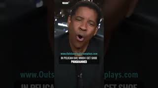 Denzel Washington does a King Kong line from Training Day for Shaquille O&#39;Neal