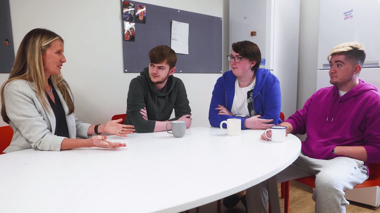 Video from the University of Derby showing viewers around their student accommodation