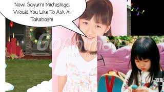 Haruka Kudo And Sayumi Michishige Hugs Ai Takahashi