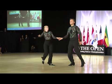 Sebastien Cadet and Blandine Iche - 3rd place Sophisticated Routines - The Open 2023