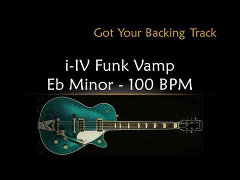 Backing Track - i-IV Funk Vamp in Eb Minor