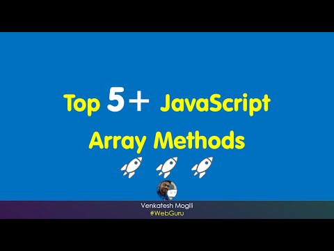 Top 5 Javascript Array Methods For Frontend Developers Reactjs Angular Venkateshmogili Webguru