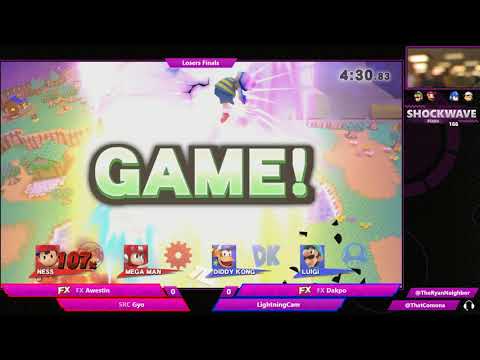 SW 166 - Awestin + Gyo vs LightningCam + Dakpo - Losers Finals Smash 4