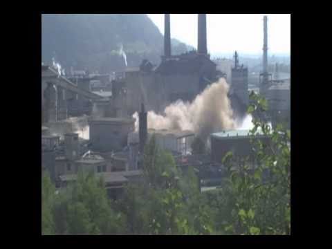 High Tower Demolition (Podiranje dimnika Krško)