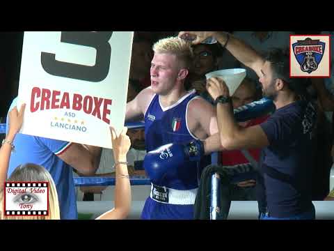 Creaboxe      Italia -  Francia ..... V.MONNY vs  L.MURATOVIC