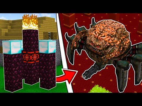 HOW TO SUMMON THE BIGGEST MINECRAFT BOSS EVER!!