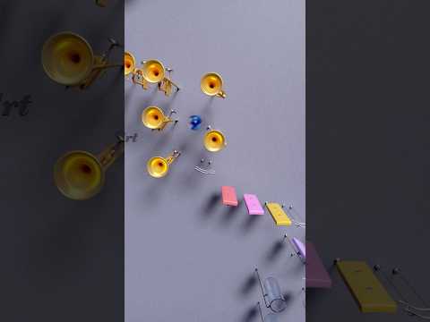 Which one sounds better？1. xylophone 2. glass cup 3. steel drum 4. trumpet #relaxing #funny