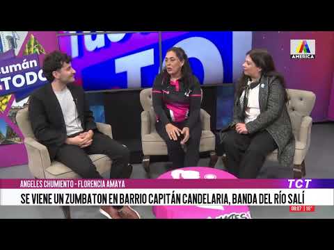 Se viene un gran zumbatoon en el Barrio Capitán Candelaria, Banda del Río Salí
