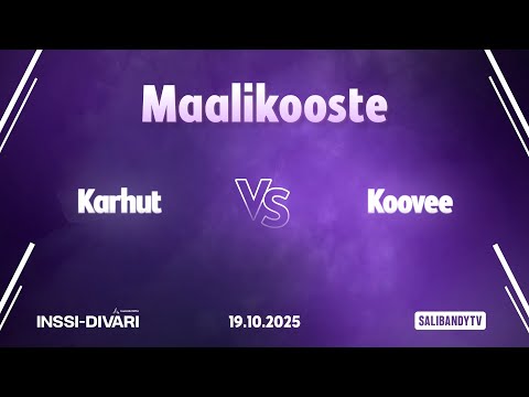 Maalikooste: Karhut - Koovee (Inssi-Divari M)