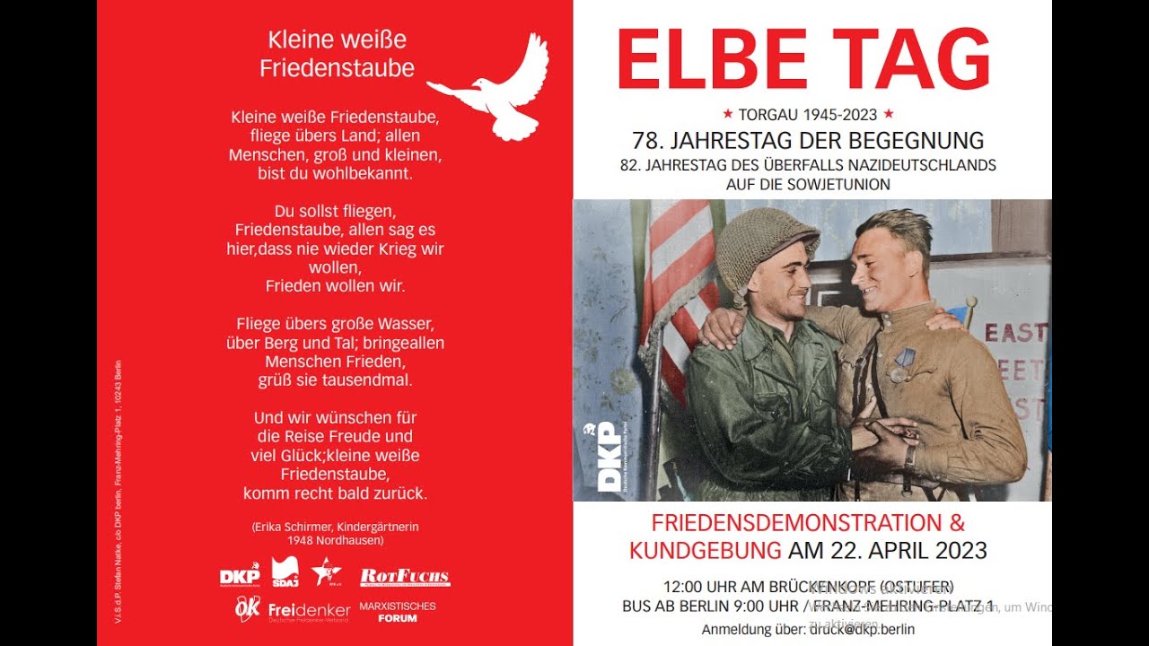 Elbe-Tag - Torgau 1945-2023 - 78. Jahrestag der Begegnung #1
