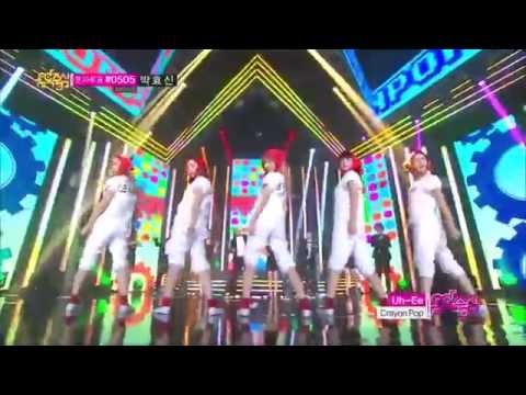 クレヨンポップ おい！(ﾟДﾟ)ﾉ Crayon Pop - Uh-ee (어이) @[M C][140412]