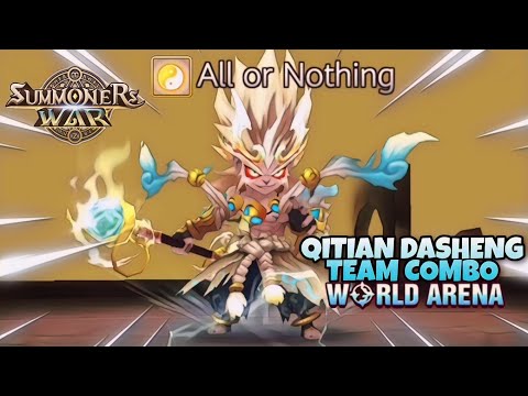 Qitian Dasheng Team Combo in World Arena Ep. 4 - Summoners War