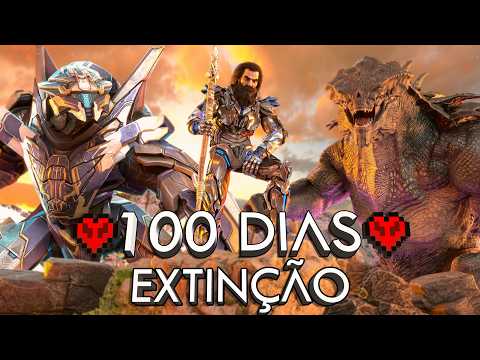 Sobrevivendo 100 Dias no ARK: Extinction