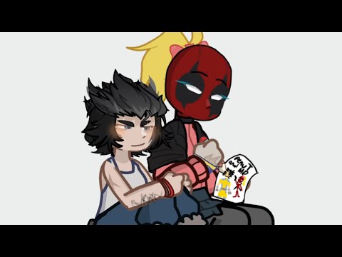 Softest b!tch I know || Ladypool & Wolverine || (this is a ship post)