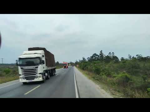 BR-251 próximo a Santa Cruz de Salinas - MG