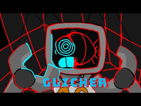 Glitcher with lirics animation(original by @Recd)