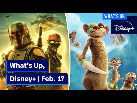 波巴-費特之書》、《冰河世紀》、《巴克-威爾德歷險記》|《怎麼了》、《迪士尼+》。 (The Book of Boba Fett, The Ice Age Adventures of Buck Wild | What's Up, Disney+)