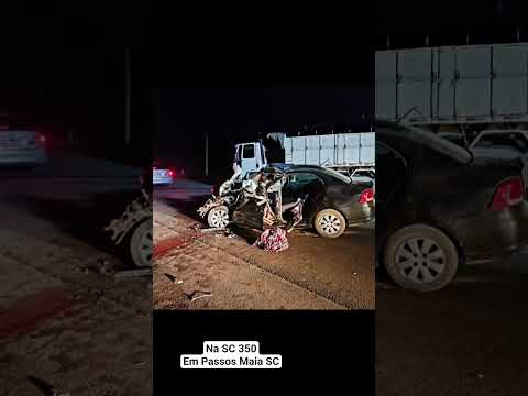 Na SC 350 em Passos Maia