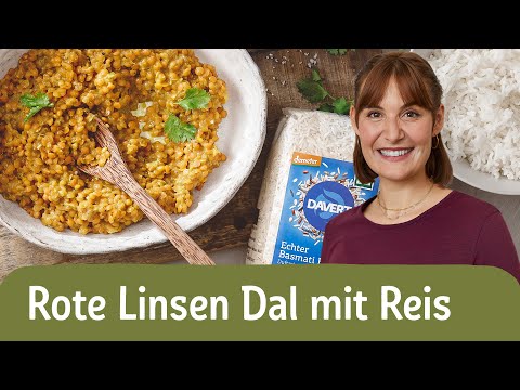 Rote Linsen Dal mit Basmatireis - REWE Deine Küche