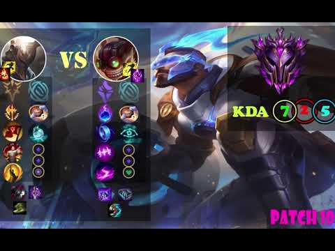 PANTHEON vs ZIGGS MID LANE - PATCH 10.16