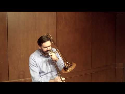 2018-2019 TMEA Tenor Trombone Etude #3