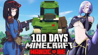 I Survived 100 Days in Fallout World in Hardcore Minecraft