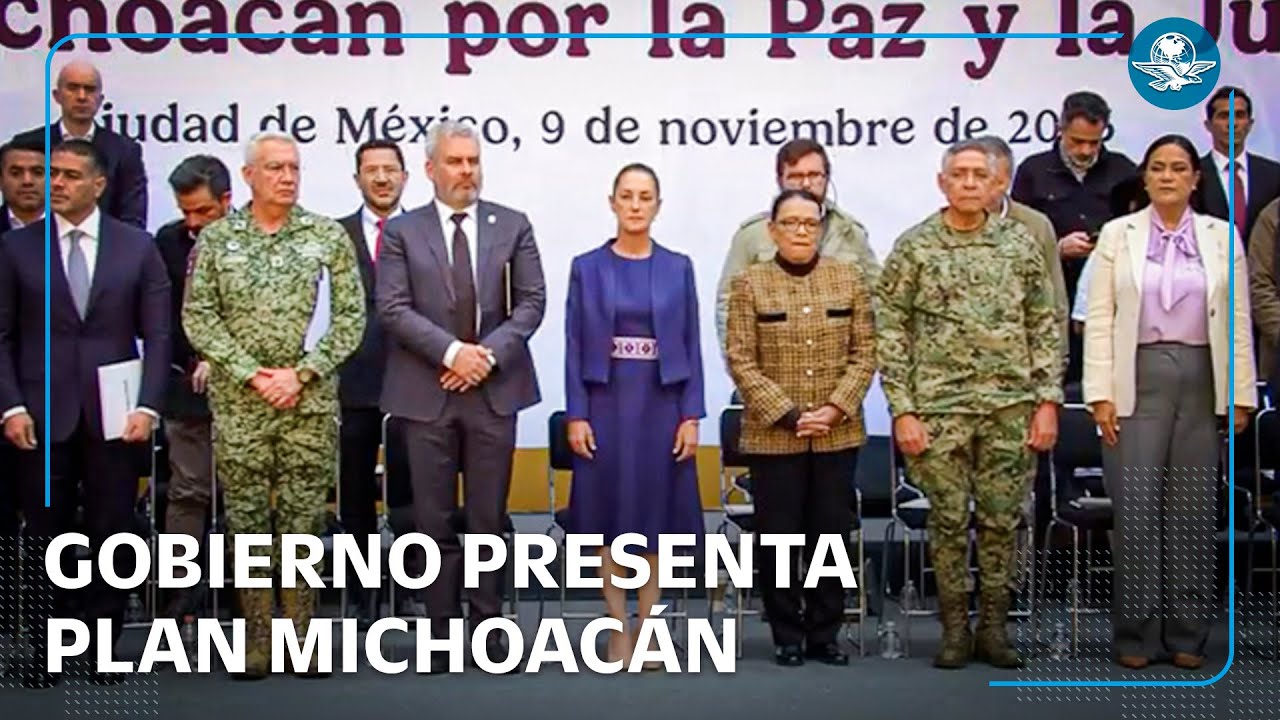 Claudia Sheinbaum lanza Plan Michoacán: despliegue militar y estrategia por la paz