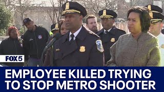 Potomac Avenue Metro Shooting: WMATA employee killed trying to stop shooter | FOX 5 DC