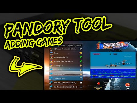 How to Add Games to the Pandora Games 3D, 3D+, Ex2 and MORE - Pandory Tool 2021 Guide