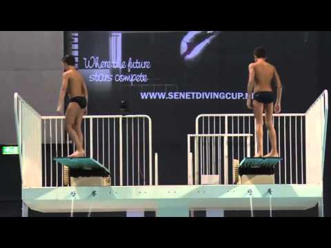 Boys C 3m Synchro, Senet Diving Cup Eindhoven 2016