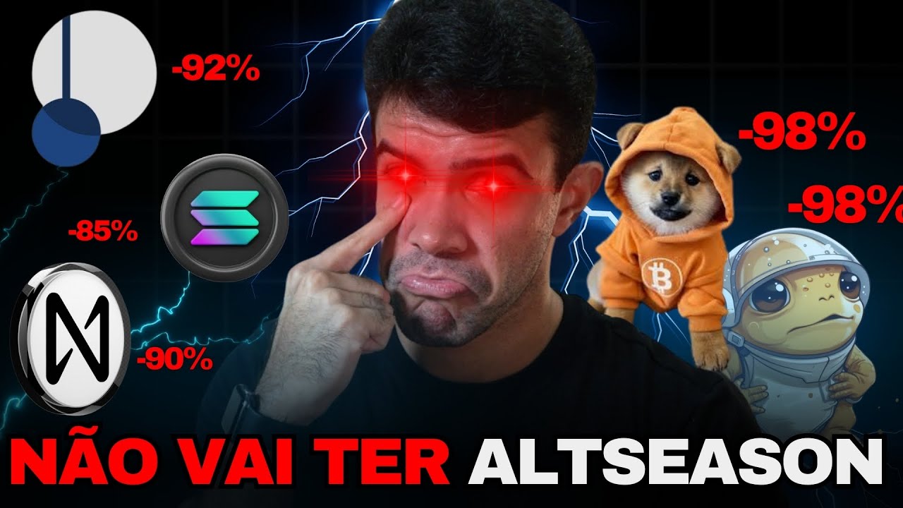 ALTCOINS... ACABOU !